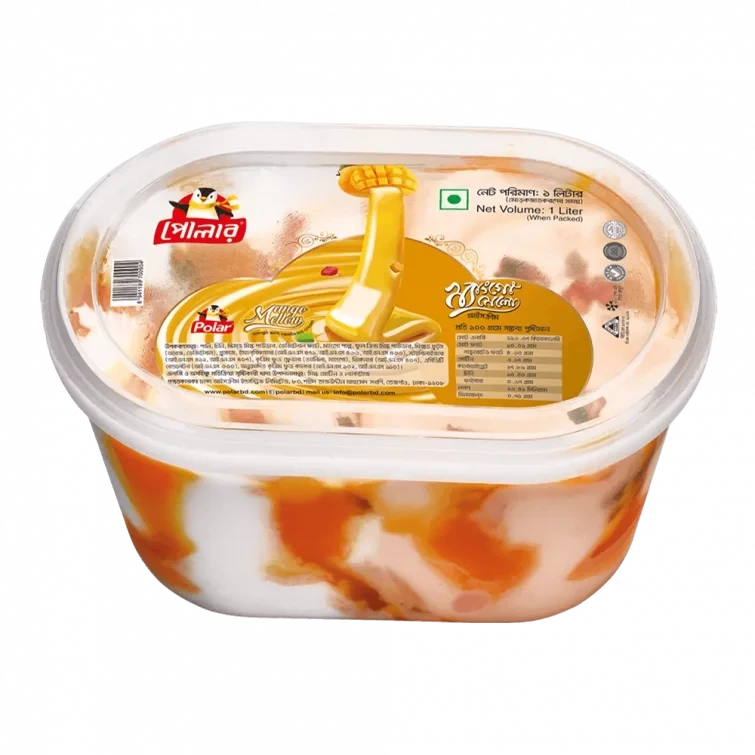 Polar Mango Mellow 1ltr Ice Cream