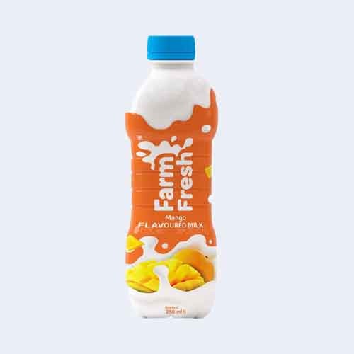 Farm Fresh Milk UHT Mango Flavoured 250ml Bottle