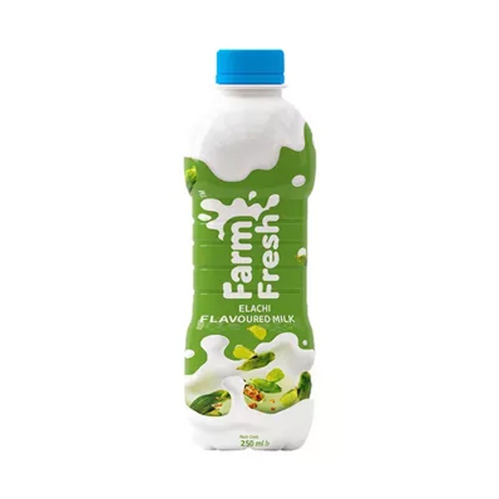 Farm Fresh Milk UHT Elachi Flavoured 250ml Bottle